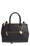 MARC JACOBS Recruit East/West Pebbled Leather Tote