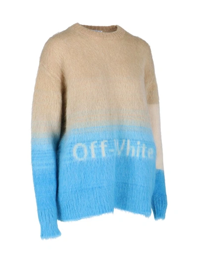 Shop Off-white Sweaters In Beige