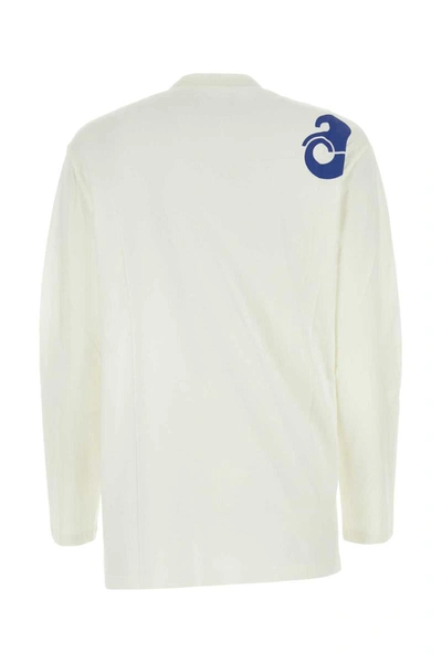 Courrèges Double-layer Asymmetric Jersey In White