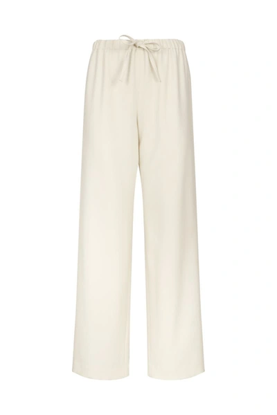 Shop Theory Drawstring Pants In White