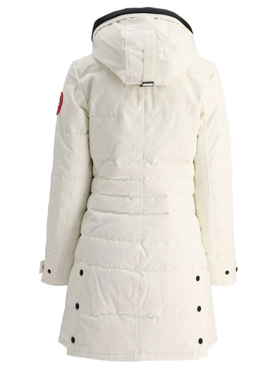 Shop Canada Goose "lorette" Parka In White