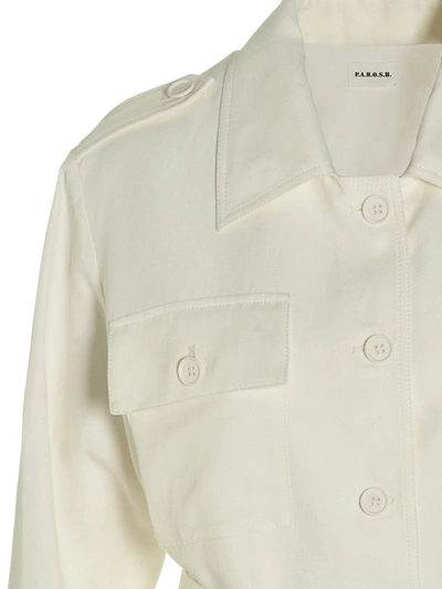 Shop P.a.r.o.s.h . Bush Jacket In White