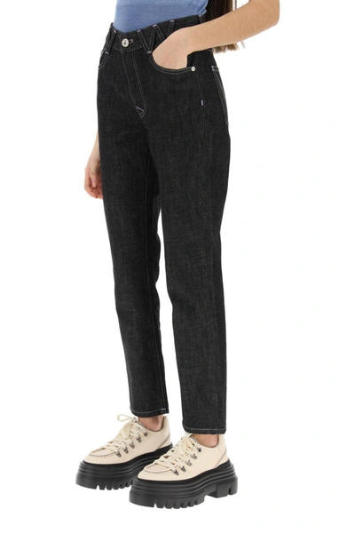 Shop Vivienne Westwood 'w Harris' Cropped Jeans In Black