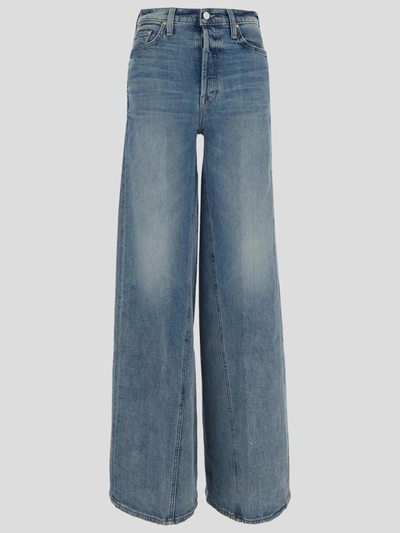 Shop Mother Jeans In <p> Blue Jeans In Cotton
