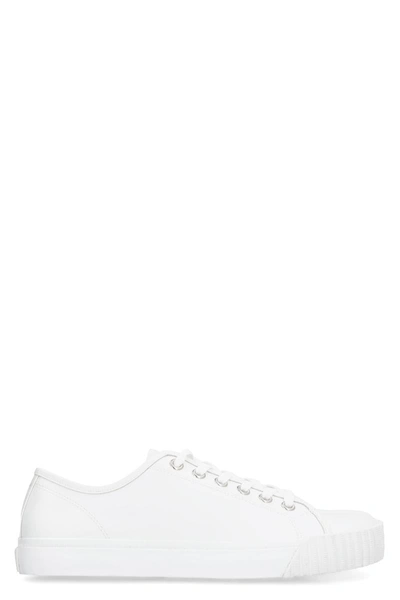 Shop Maison Margiela Tabi Low-top Sneakers In White