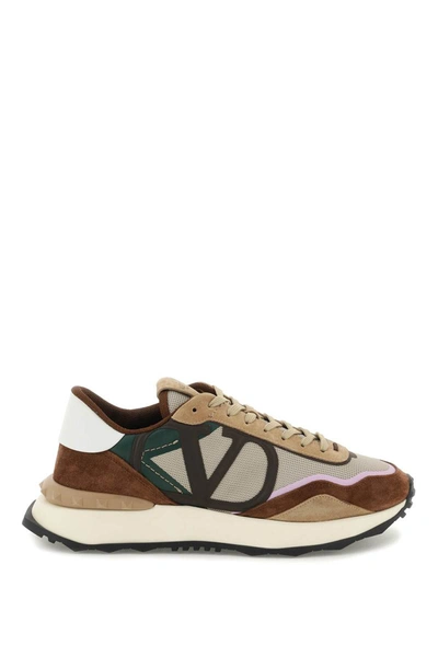 Valentino Men's Netrunner Low Top Sneakers In Multicolor