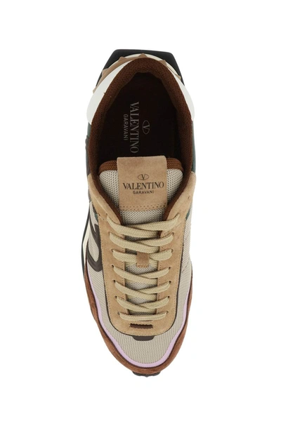 Valentino Men's Netrunner Low Top Sneakers In Multicolor