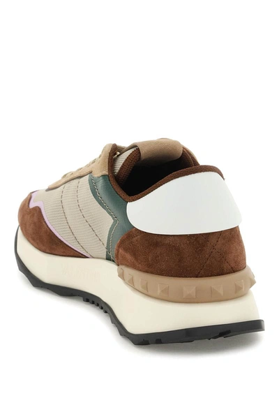 Valentino Men's Netrunner Low Top Sneakers In Multicolor