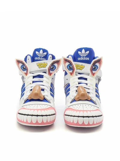 Shop Adidas Originals Adidas Adidas Forum High X Kerwin Frost Humanarchives Sneakers In White