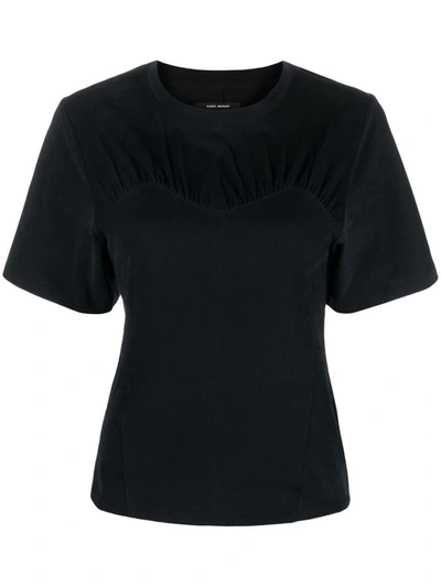 Shop Isabel Marant T-shirt Zazie Clothing In Black