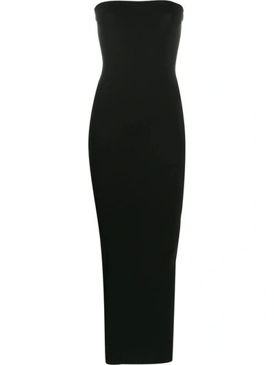 Shop Wolford Fatal Strapless Tube Dress In Black