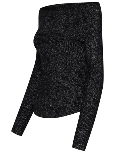 Shop Khaite Black Wool Blend Body Sweater