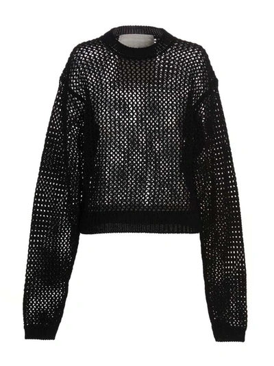Shop Ramael 'bio Cable' Sweater In Black