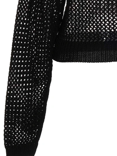 Shop Ramael 'bio Cable' Sweater In Black