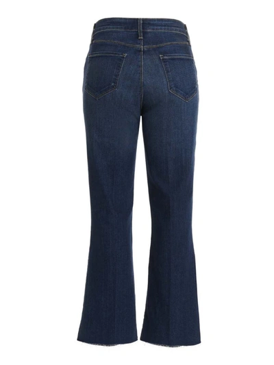 Shop L Agence L'agence 'kendra' Jeans In Blue