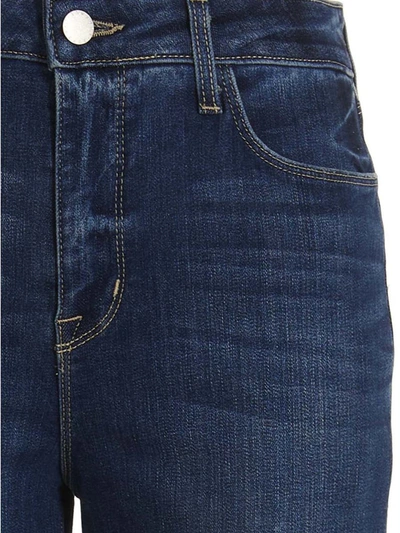 Shop L Agence L'agence 'kendra' Jeans In Blue