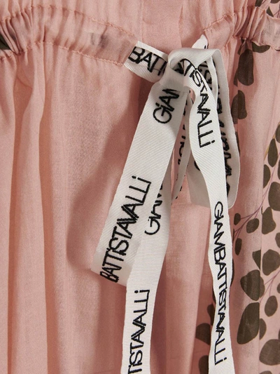 Shop Giambattista Valli Floral Shirt Dress In Pink