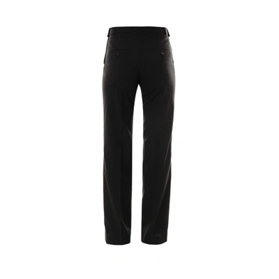 Shop Burberry Trouser In Black