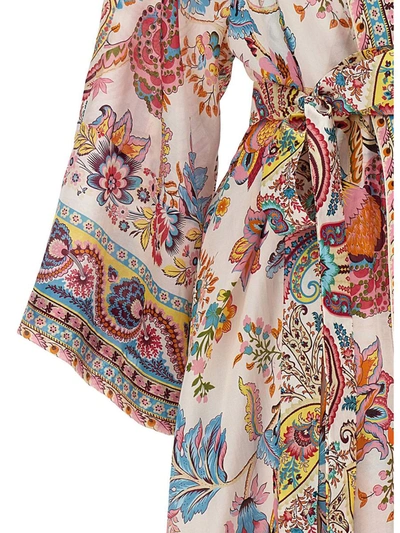 Shop Anjuna 'kandela' Kimono In Multicolor