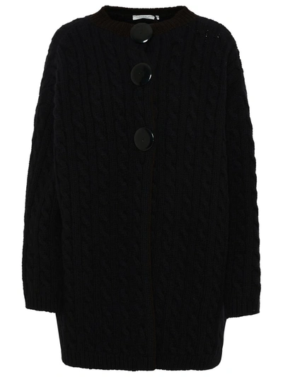 Shop Charlott Wool Coat In Black