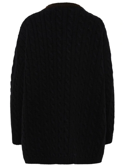 Shop Charlott Wool Coat In Black