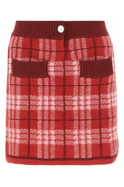 Shop Barrie Skirts In Checked