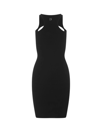 Shop Dsquared2 Dress With Cut-out In Black