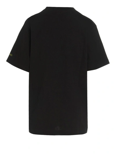 Shop David Koma 'cowgirls' T-shirt In Black