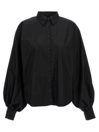 Shop Made In Tomboy 'claire' Shirt In Black