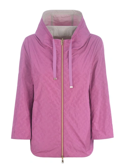 Shop Herno Jacket  Reversible In Pink