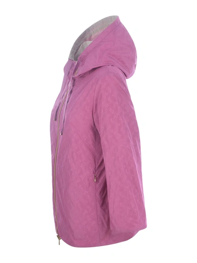 Shop Herno Jacket  Reversible In Pink
