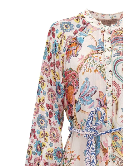 Shop Anjuna 'lucilla' Shirt Dress In Multicolor