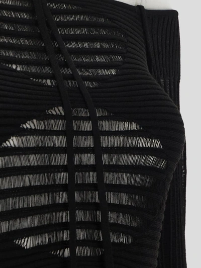 Andrea Adamo Andreādamo Knit Ribbed Mini Dress In Black