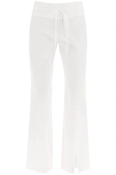 Shop Saks Potts 'elizabeth' Popeline Pants In White