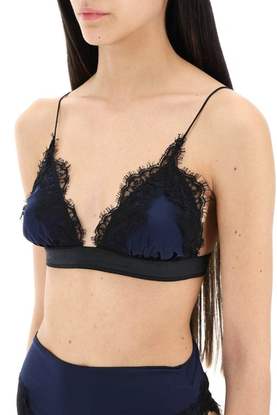 Shop Oseree Oséree 'travaille' High-waisted Bikini Set In Blue