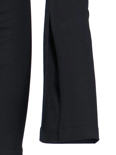 Setchu Draped-detail Mini Dress In Black