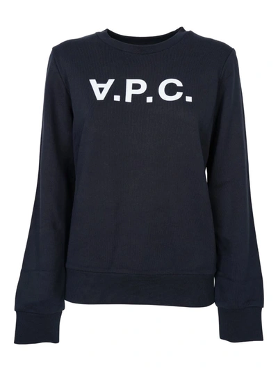Shop Apc A.p.c. Live Sweatshirt Clothing In Blue