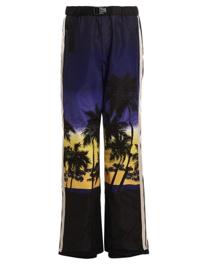Shop Palm Angels 'palm Sunset' Ski Pants In Purple