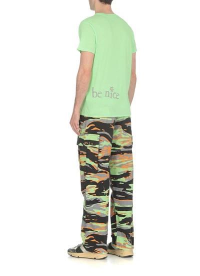 Shop Erl Trousers Multicolour