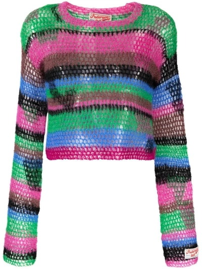 Shop Andersson Bell Sweater With Horizontal Stripes In Multicolour
