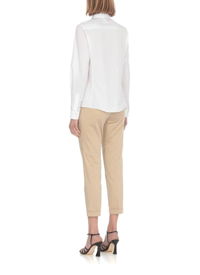 Shop Fay Trousers Natural