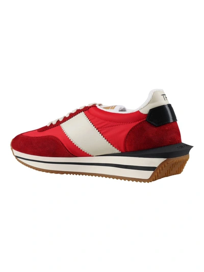 Shop Tom Ford Sneakers Shoes In Red