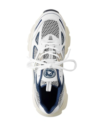 Shop Axel Arigato Marathon Runner Sneakers In White