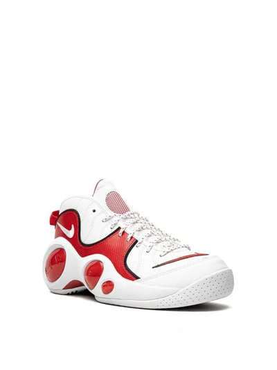 Shop Nike Air Zoom Flight 95 True Red Sneakers In White