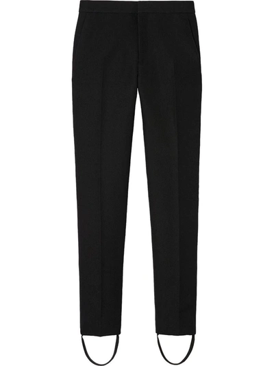 Shop Wardrobe.nyc Wool Trousers In Black