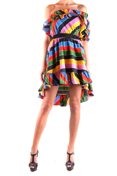 Shop Philosophy Di Lorenzo Serafini Dress In Multicolor