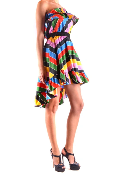 Shop Philosophy Di Lorenzo Serafini Dress In Multicolor