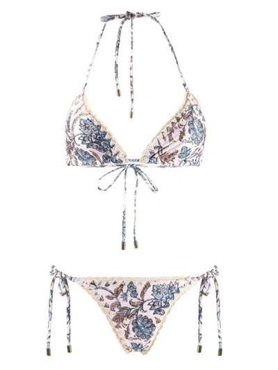 Shop Zimmermann Bikini Clothing In Multicolour