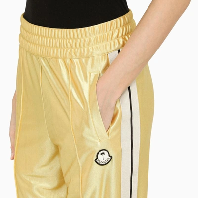 Shop Moncler Genius 8 Moncler Palm Angels Sports Trousers In Yellow
