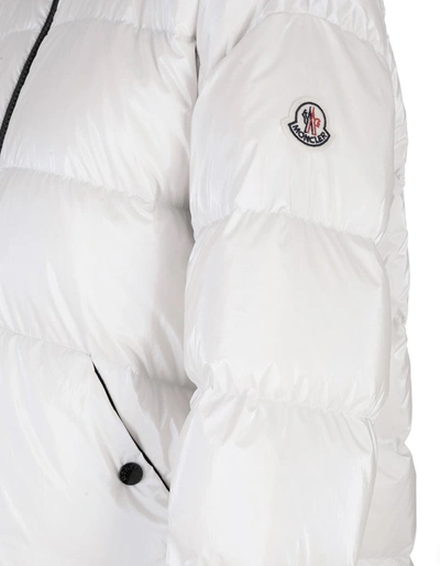 Shop Moncler Moselotte Down Jacket In White